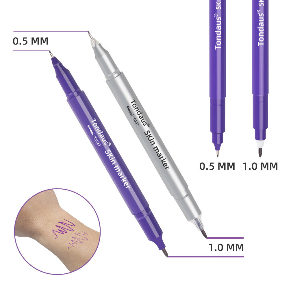 Marqueur chirurgical stérile avec règle