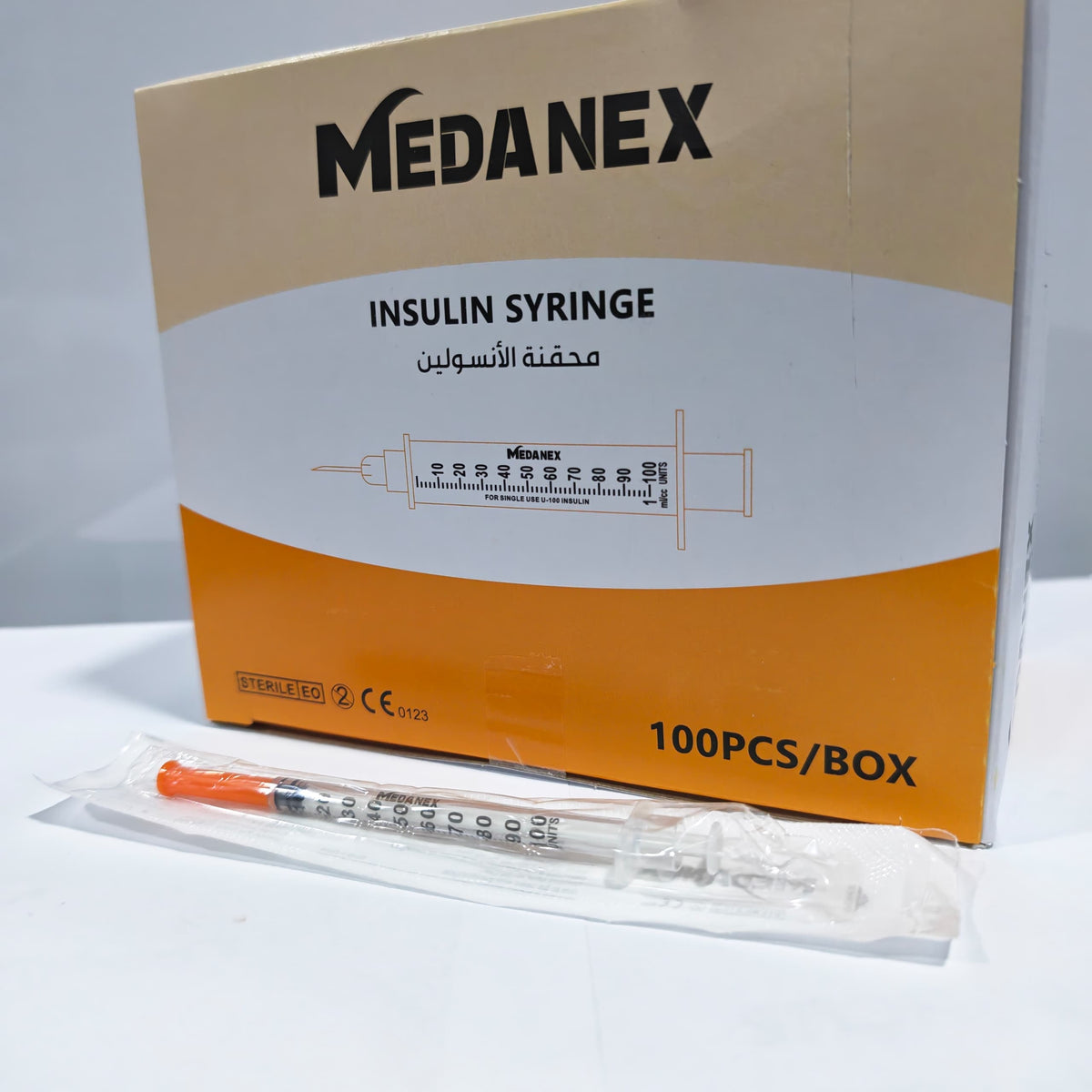 Seringues à Insuline MEDANEX U-100