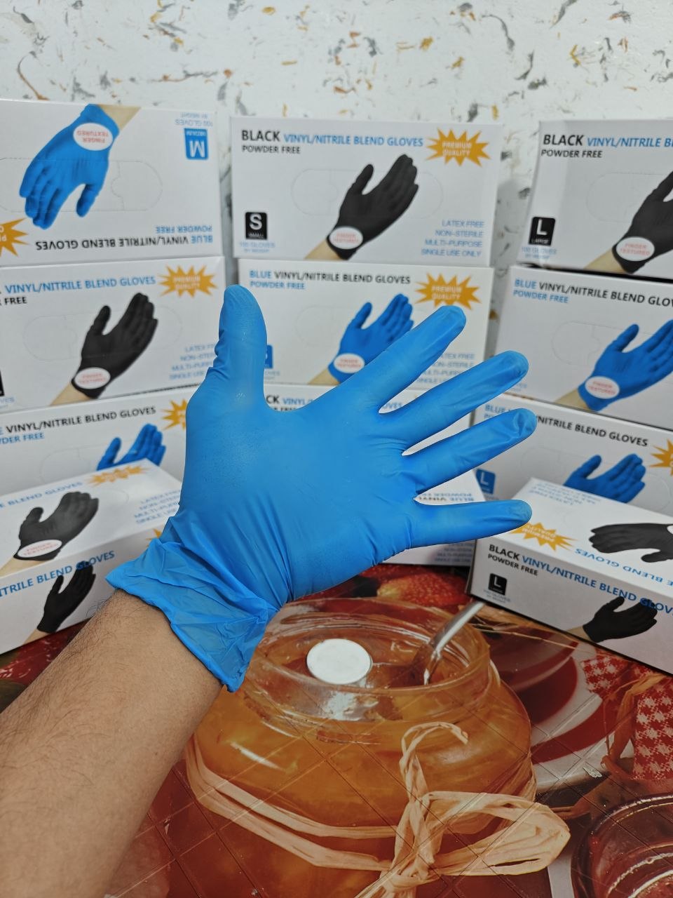 Gants Nitrile